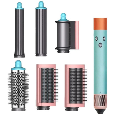 Стайлер для волос SenCiciMen Multifunction Hair Styler 6in1 X9 Pro EU Macarone